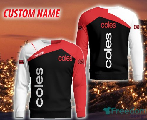 Personalized coles Christmas Sweatshirt Brands Hot AOP Gift For Men And Women - Personalized coles Christmas Sweatshirt Brands Hot AOP Gift For Men And Women