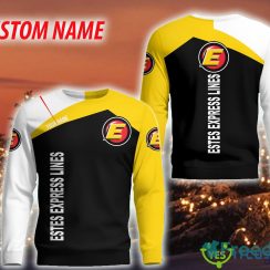 Personalized estes express lines Christmas Sweatshirt Brands Hot AOP Gift For Men And Women