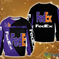 PERSONALIZED fedex Logo Brands Custom Name Bauble 3D Sweatshirt For Men And Women Gift Christmas