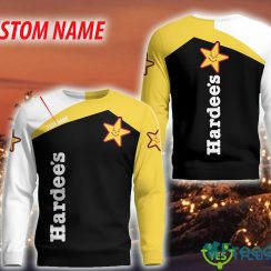Personalized hardee’s Christmas Sweatshirt Brands Hot AOP Gift For Men And Women