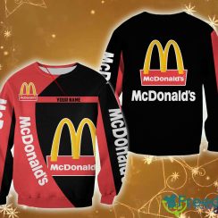 PERSONALIZED mcdonald’s Logo Brands Custom Name Blizzard 3D Sweatshirt For Men And Women Gift Christmas