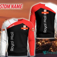 Personalized royal mail Christmas Sweatshirt Brands Hot AOP Gift For Men And Women