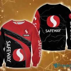 PERSONALIZED safeway Logo Brands Custom Name Snowdrift 3D Sweatshirt For Men And Women Gift Christmas