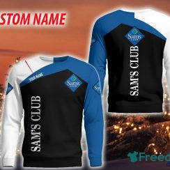 Personalized SAM’S CLUB Christmas Sweatshirt Brands Hot AOP Gift For Men And Women