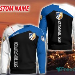 Personalized swift transportation Christmas Sweatshirt Brands Hot AOP Gift For Men And Women