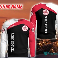 Personalized trader joe’s Christmas Sweatshirt Brands Hot AOP Gift For Men And Women