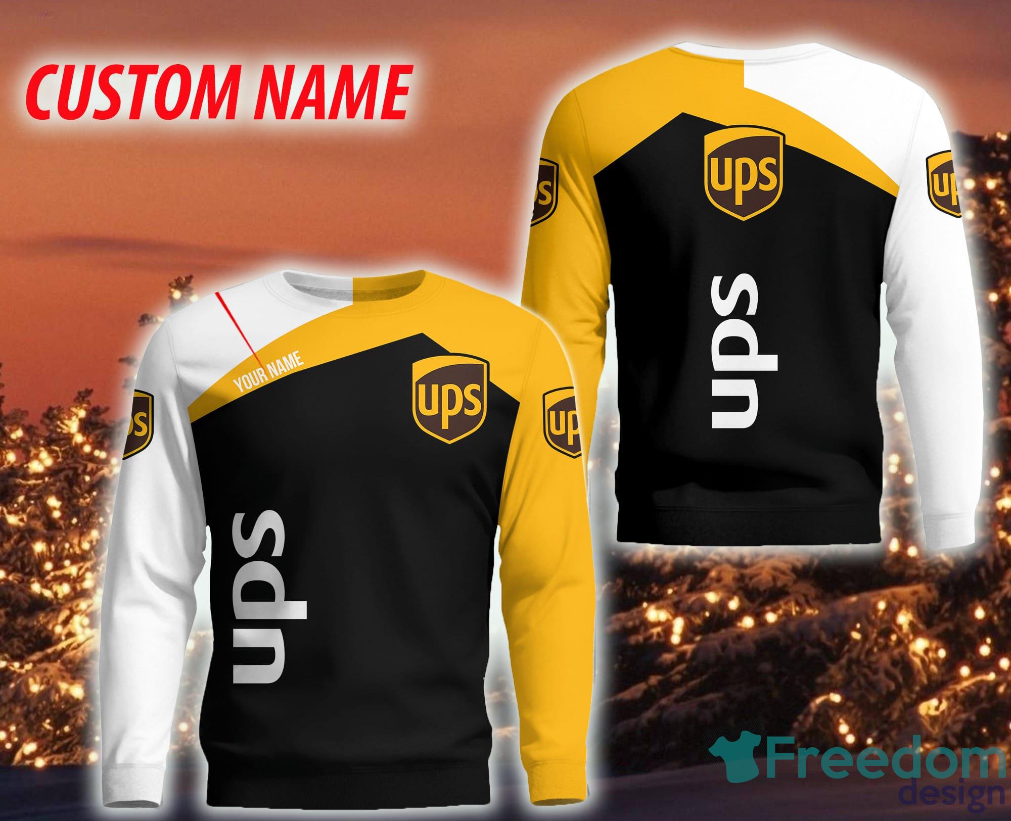 Personalized ups Christmas Sweatshirt Brands Hot AOP Gift For Men And Women image Personalized ups Christmas Sweatshirt Brands Hot AOP Gift For Men And Women - Personalized ups Christmas Sweatshirt Brands Hot AOP Gift For Men And Women