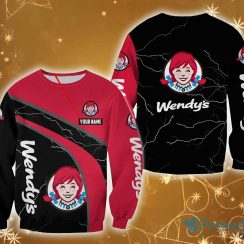 PERSONALIZED WENDY’S Logo Brands Custom Name Cocoa 3D Sweatshirt For Men And Women Gift Christmas
