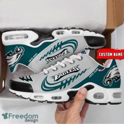 Philadelphia Eagles Air Cushion Sport Shoes Custom Name Gift For Men And Women Sport Fans Product Photo 2