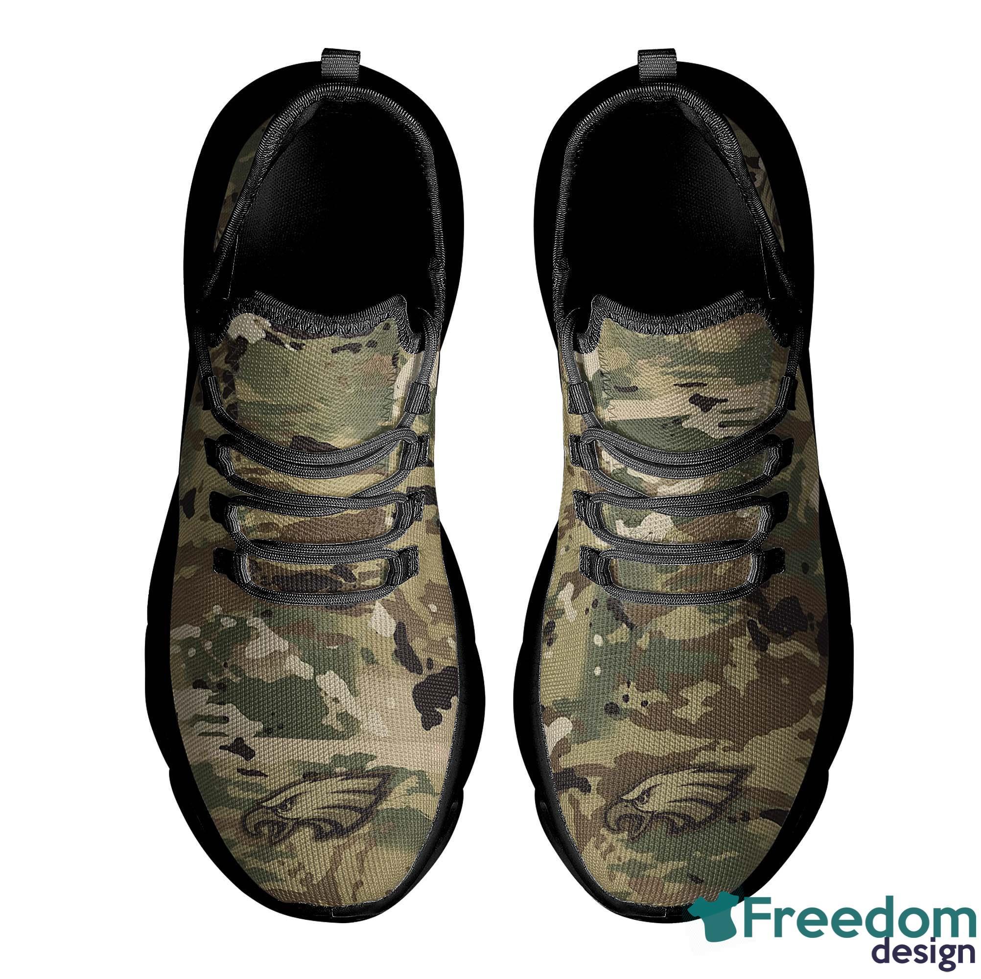 NFL Camo Fishing Los Angeles Rams Custom Name Max Soul Shoes Gift Fans -  Freedomdesign