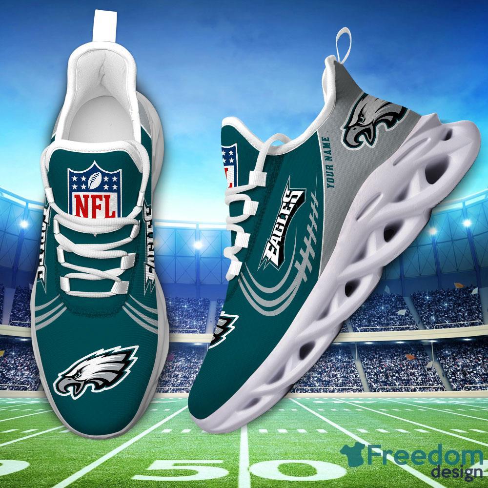 Philadelphia Eagles Max Soul Sneakers Custom Name Running Shoes