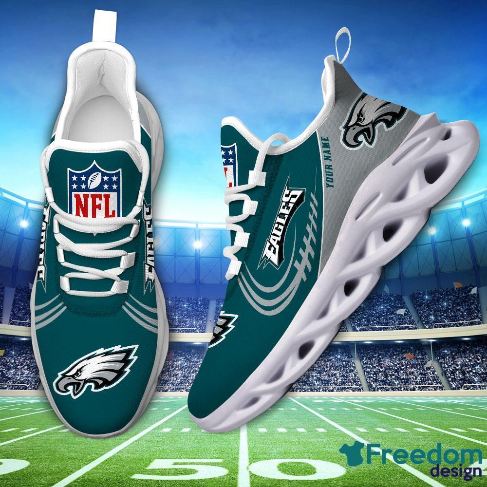 Custom Name Philadelphia Eagles NFL Logo Custom Max Soul - Owl