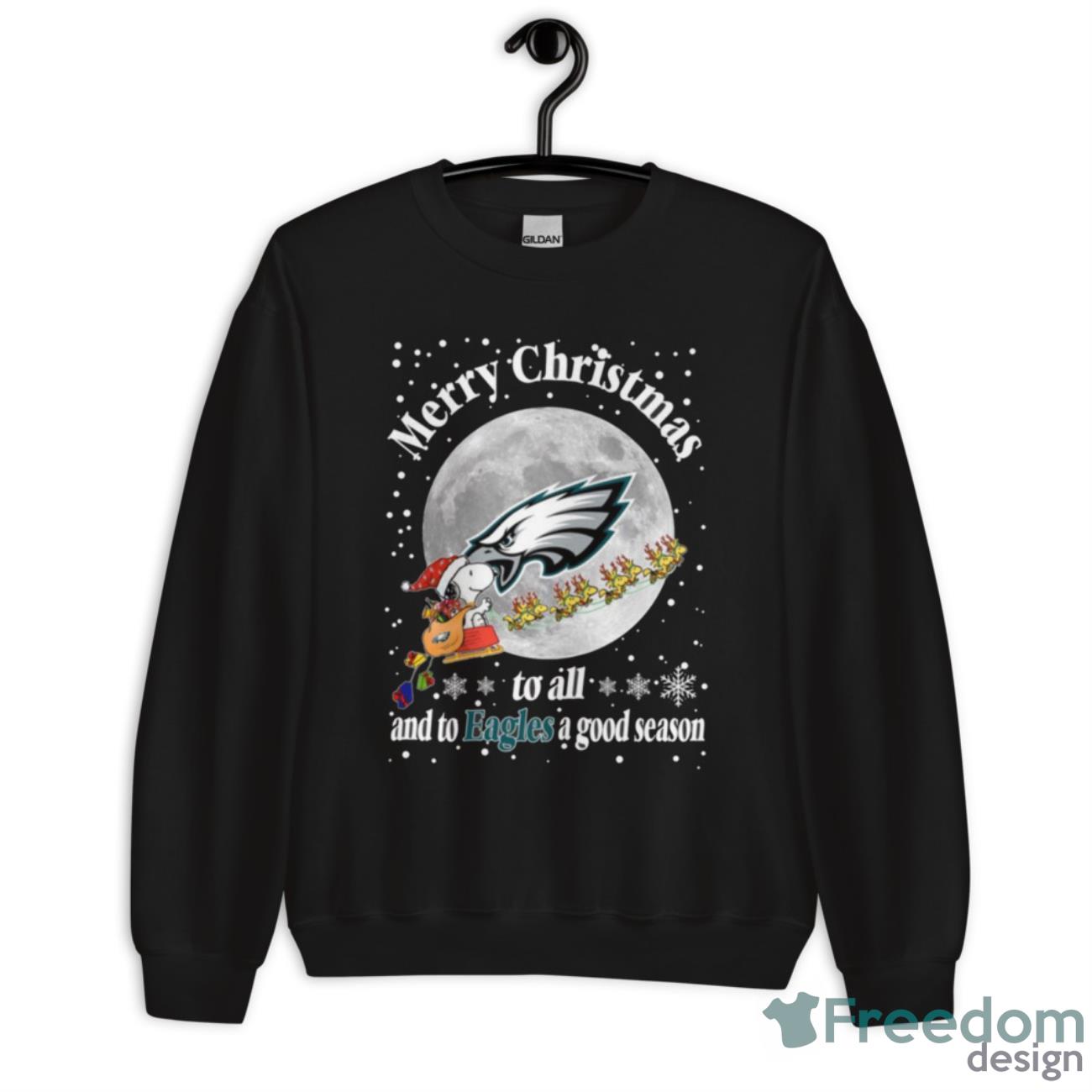 Philadelphia Eagles Merry Christmas To All And To Eagles A Good Season NFL Football Sports T Shirt - Unisex Heavy Blend Crewneck Sweatshirt Philadelphia Eagles Merry Christmas To All And To Eagles A Good Season NFL Football Sports T Shirt - Unisex Heavy Blend Crewneck Sweatshirt