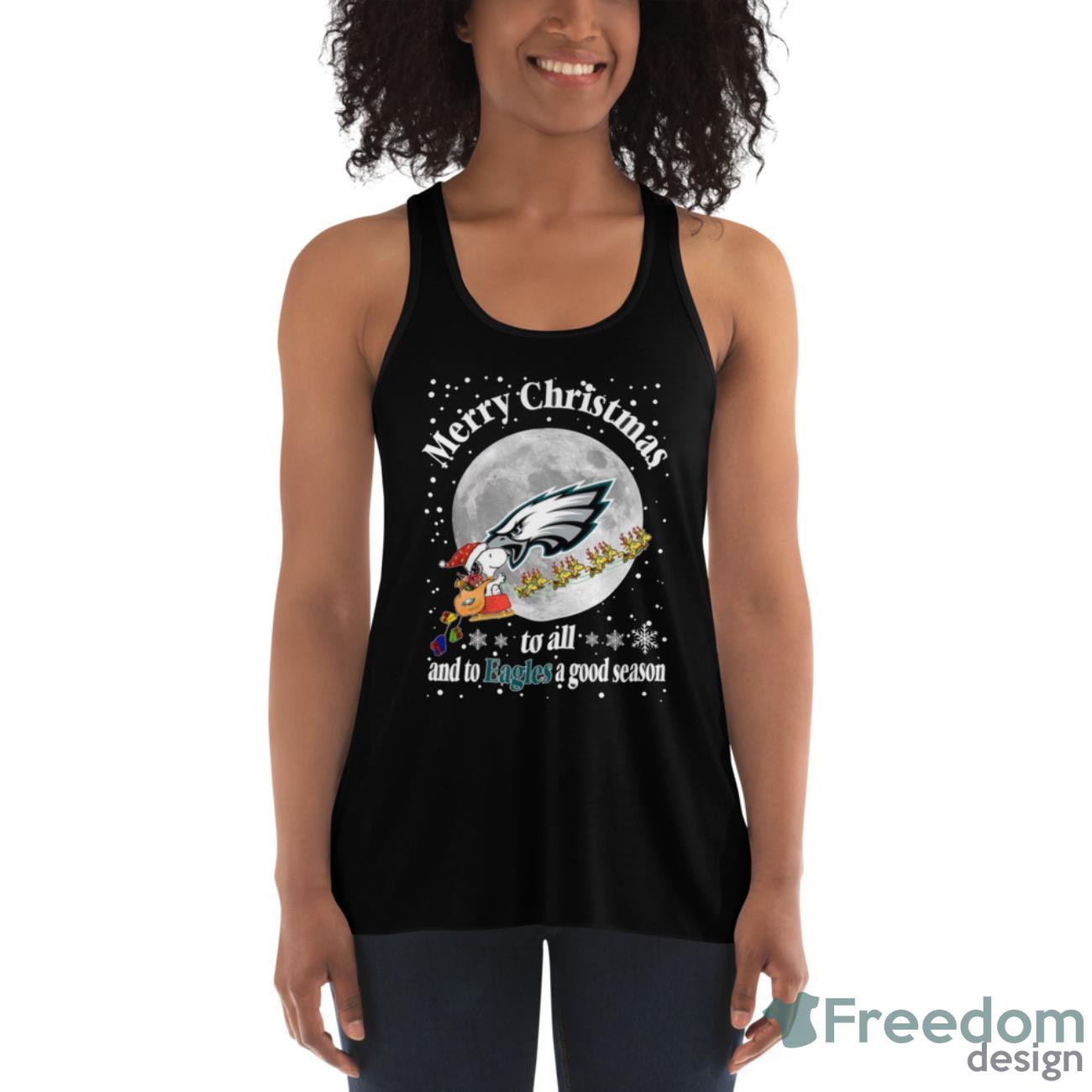 Philadelphia Eagles Merry Christmas To All And To Eagles A Good Season NFL Football Sports T Shirt image Philadelphia Eagles Merry Christmas To All And To Eagles A Good Season NFL Football Sports T Shirt