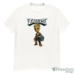 Philadelphia Eagles NFL Football Groot Marvel Guardians Of The Galaxy T Shirt