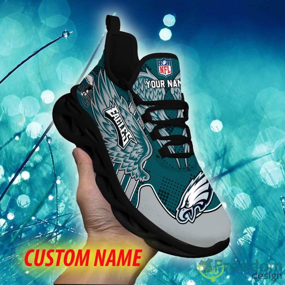 Personalized Name Philadelphia Eagles Reze Shoes Gift For Fans