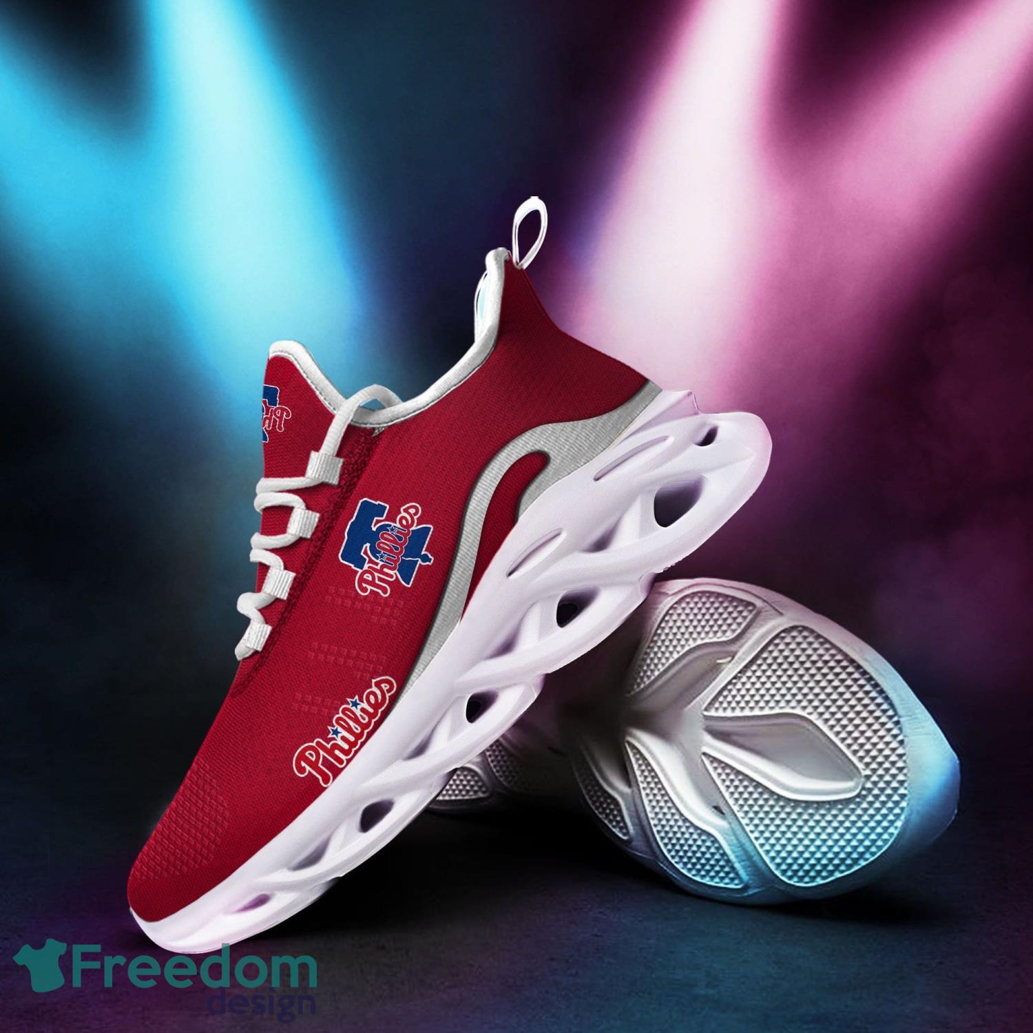 Philadelphia Phillies Max Soul Shoes Clunky Sneakers Sport Gift For Men Women Product Photo 2