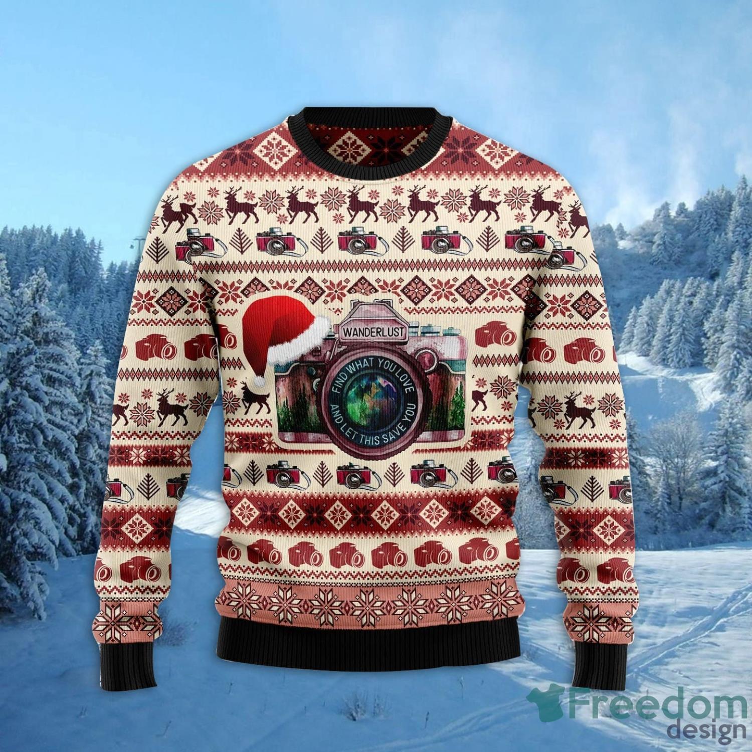 Photograph Save You All Over Printed 3D Ugly Christmas Sweater Christmas Gift For Men And Women Product Photo 2