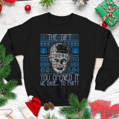 Pinhead The Gift You Opened It We Game To Party T Shirt Pinhead Hellraiser Shirt Horror Characters Halloween Gift