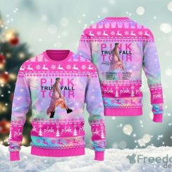 Pink Trustfall Tour Ugly Sweater Christmas Ugly Sweater For Holiday Xmas Family Gift