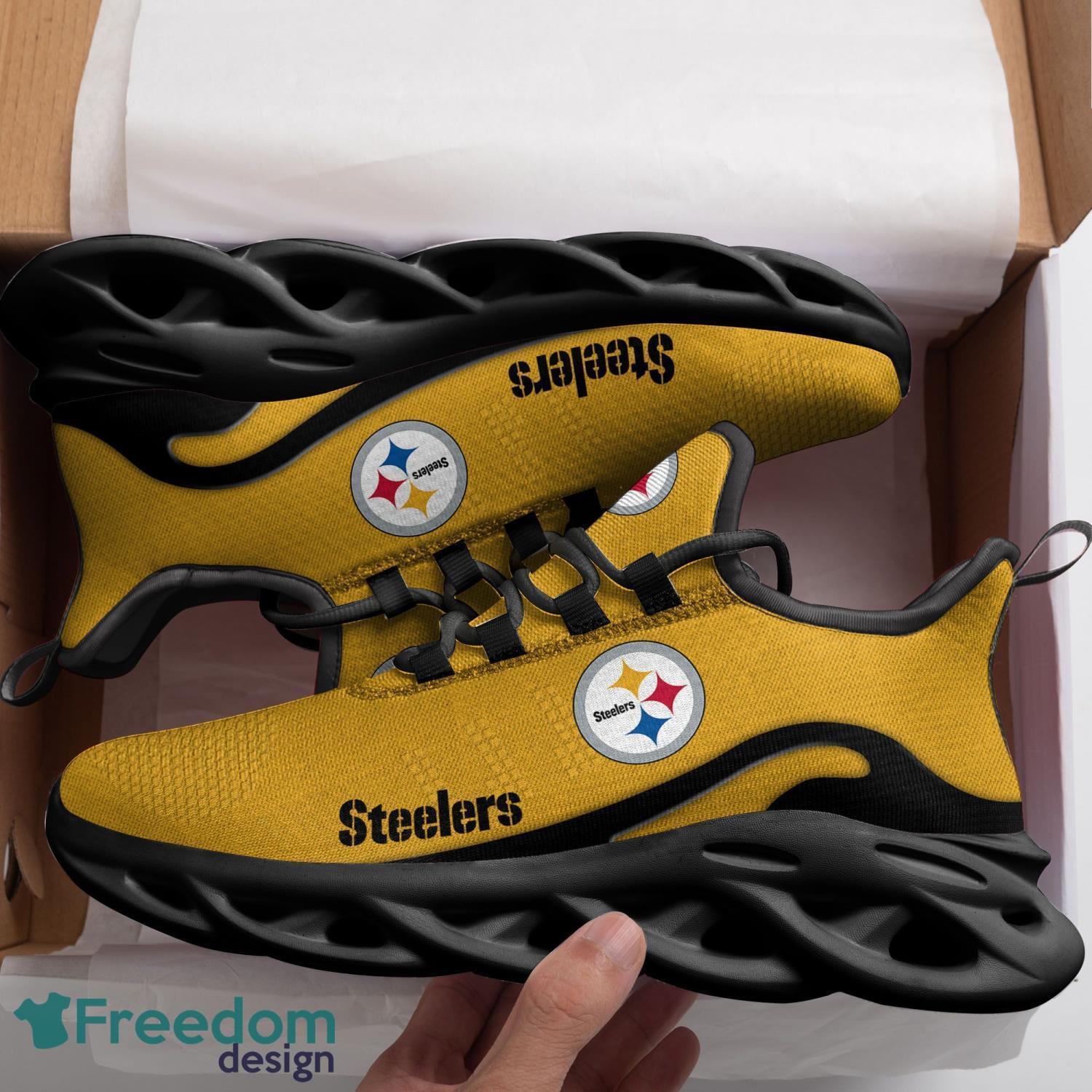 Pittsburgh Steelers Max Soul Shoes Clunky Sneakers Sport Gift For Men Women Product Photo 2