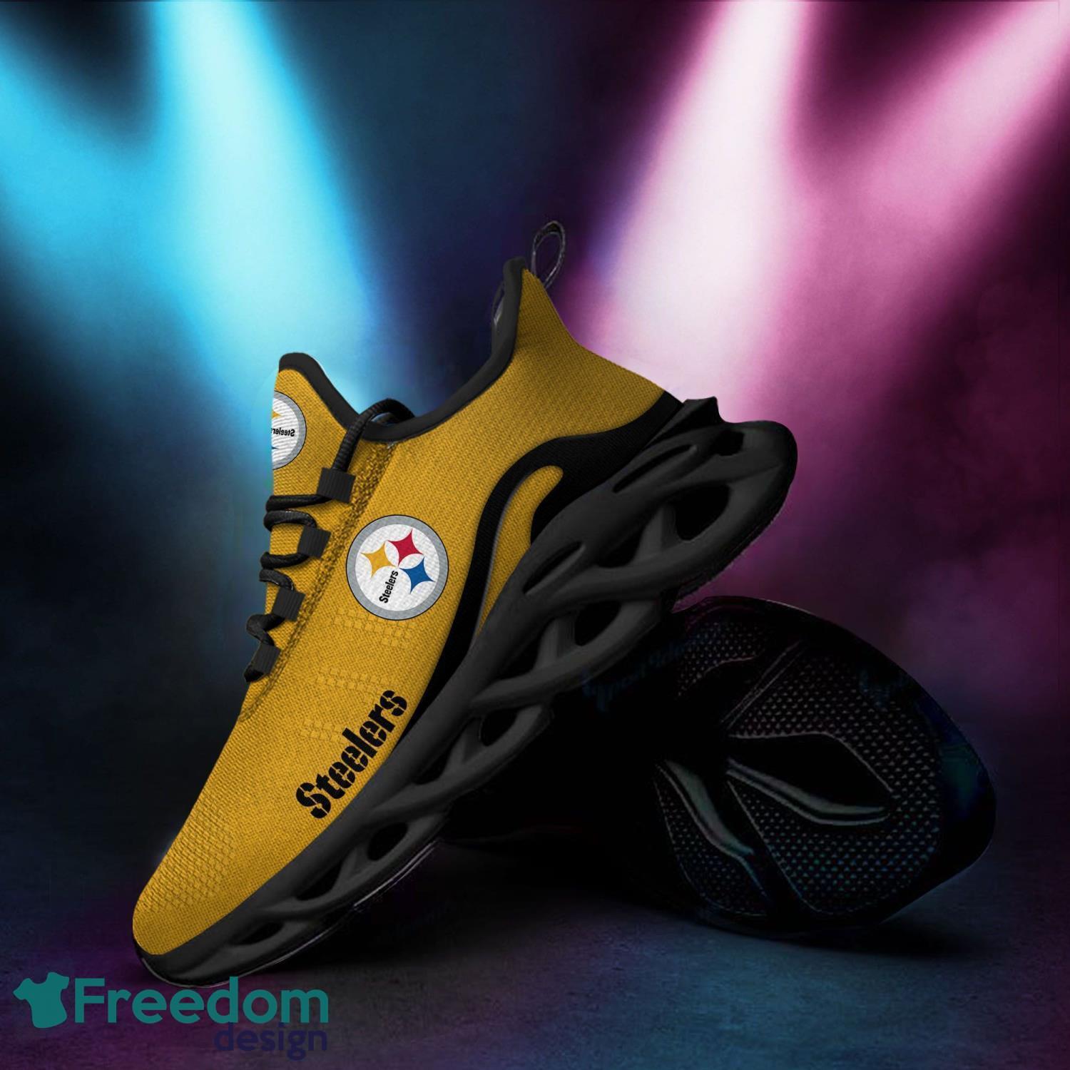 Pittsburgh Steelers Max Soul Shoes Clunky Sneakers Sport Gift For Men Women Product Photo 1