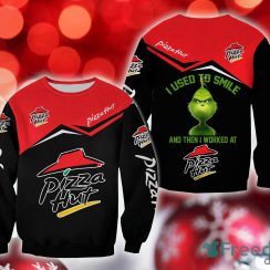 pizza hut Grinch Ornament Christmas 3D Sweatshirt AOP Gift For Men And Women