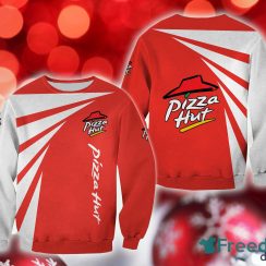 pizza hut Mary Christmas 3D Sweatshirt AOP Gift For Men And Women