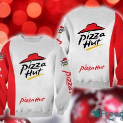 pizza hut Merry Christmas 3D Sweatshirt AOP Gift For Men And Women