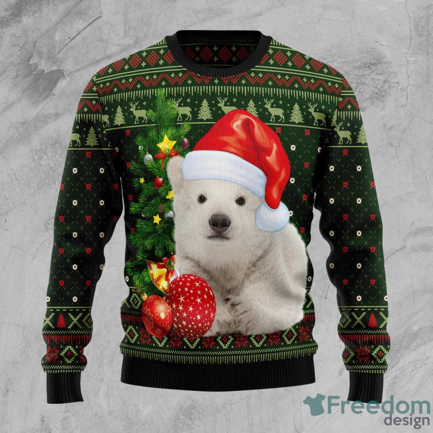 Polar Bear Cute Christmas All Over Printed 3D Ugly Christmas Sweater Christmas Gift For Men And Women Product Photo 2