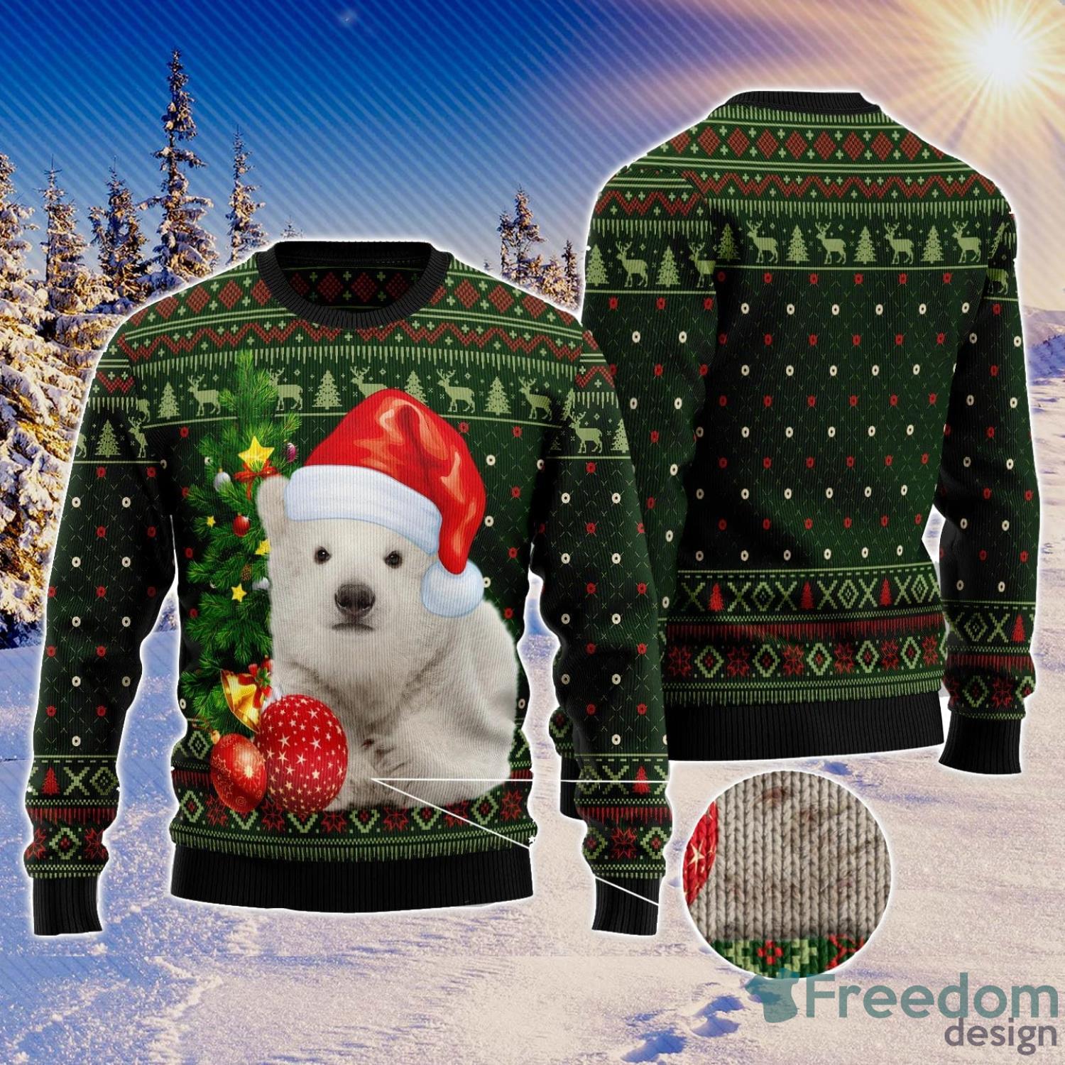 Polar Bear Cute Christmas All Over Printed 3D Ugly Christmas Sweater Christmas Gift For Men And Women Product Photo 1