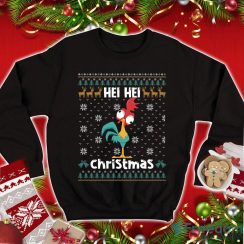 Princess Moana Ugly Christmas Sweatshirt Chicken Hei Hei T Shirt Hei Hei Christmas Shirt Christmas Xmas Gifts