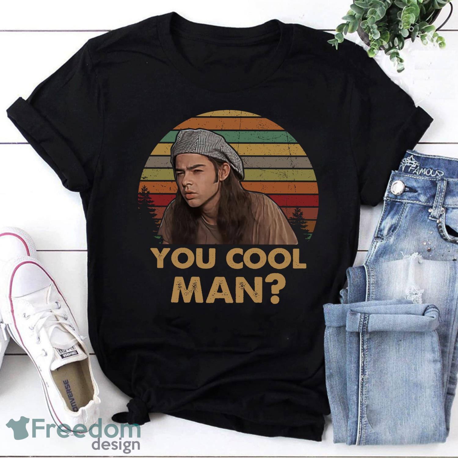 Ron Slater Dazed And Confused You Cool Man Vintage T-Shirt Dazed and Confused Movie Shirt Ron Slater Shirt Product Photo 1