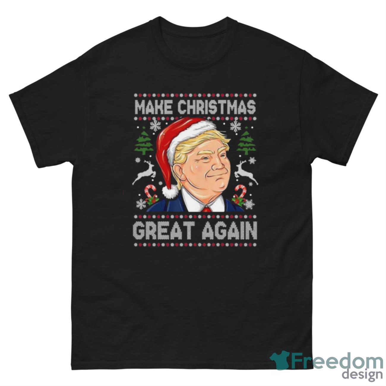 rump Make Christmas Great Again Shirt - G500 Men’s Classic Tee