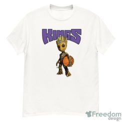 Sacramento Kings NBA Basketball Groot Marvel Guardians Of The Galaxy T Shirt