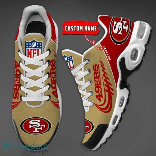 San Francisco 49ers Air Cushion Sport Shoes Custom Name Gift For Men And Women Sport Fans Product Photo 3