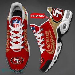 San Francisco 49ers Custom Name Air Cushion Sport Shoes For Fans Product Photo 3