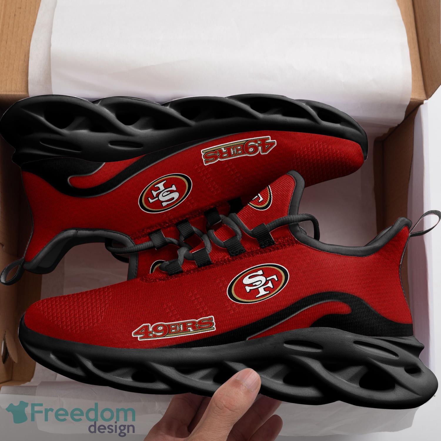 San Francisco 49ers Max Soul Shoes Clunky Sneakers Sport Gift For Men Women Product Photo 2