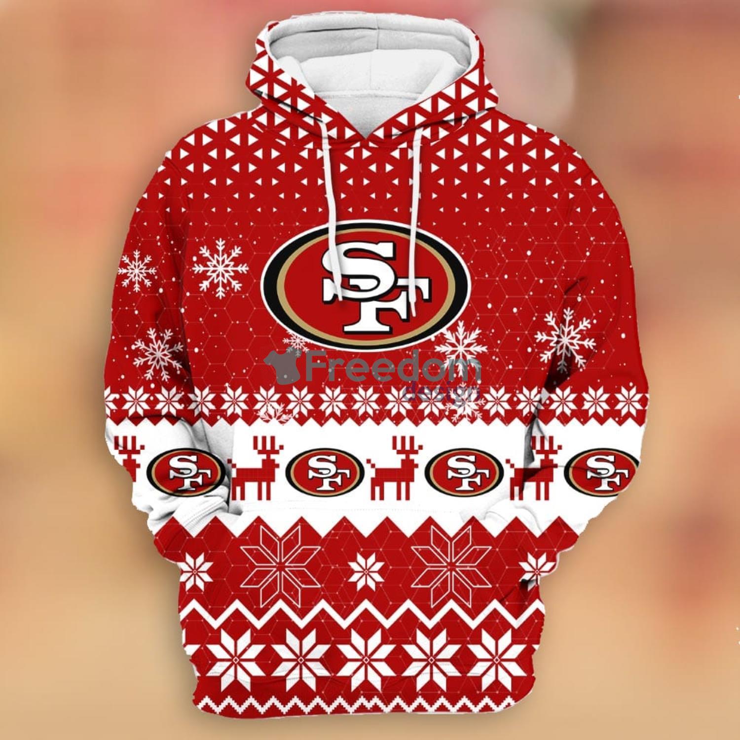 San Francisco 49ers Sports 3D Hoodie Christmas Sweater