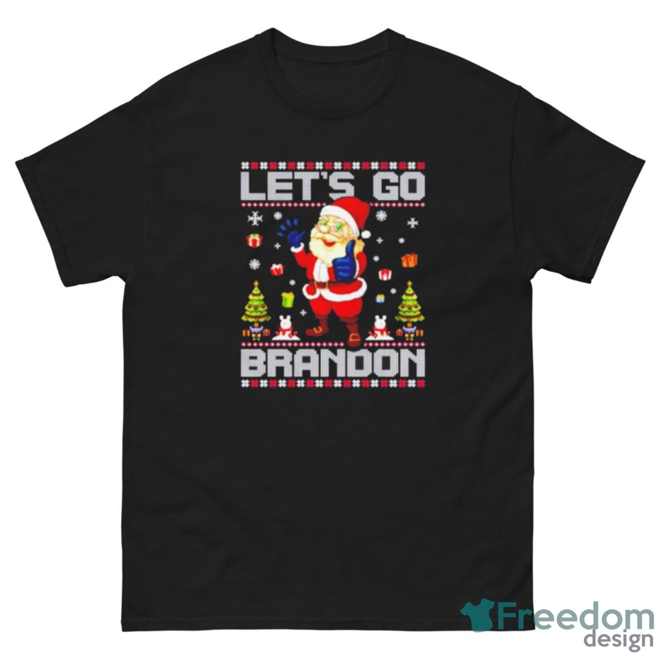 Santa Let’s Go Brandon Christmas shirt - G500 Men’s Classic Tee