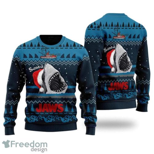 Santa Shark Ugly Christmas Sweater Christmas Gift Product Photo 1