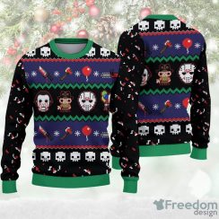 Scary Movies Ugly Sweater Christmas Ugly Sweater For Holiday Xmas Family Gift