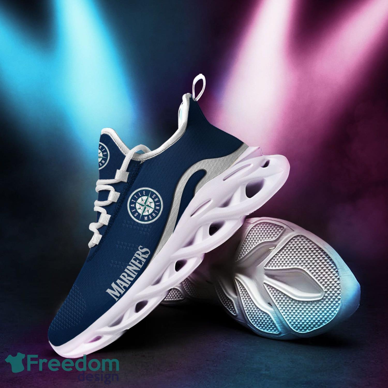 Seattle Mariners Max Soul Shoes Clunky Sneakers Sport Gift For Men Women Product Photo 2