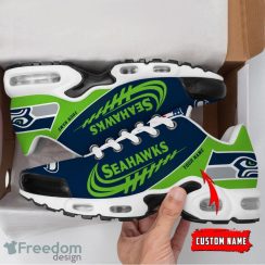 Seattle Seahawks Air Cushion Sport Shoes Custom Name Product Photo 2