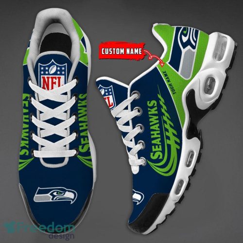 Seattle Seahawks Air Cushion Sport Shoes Custom Name Product Photo 3