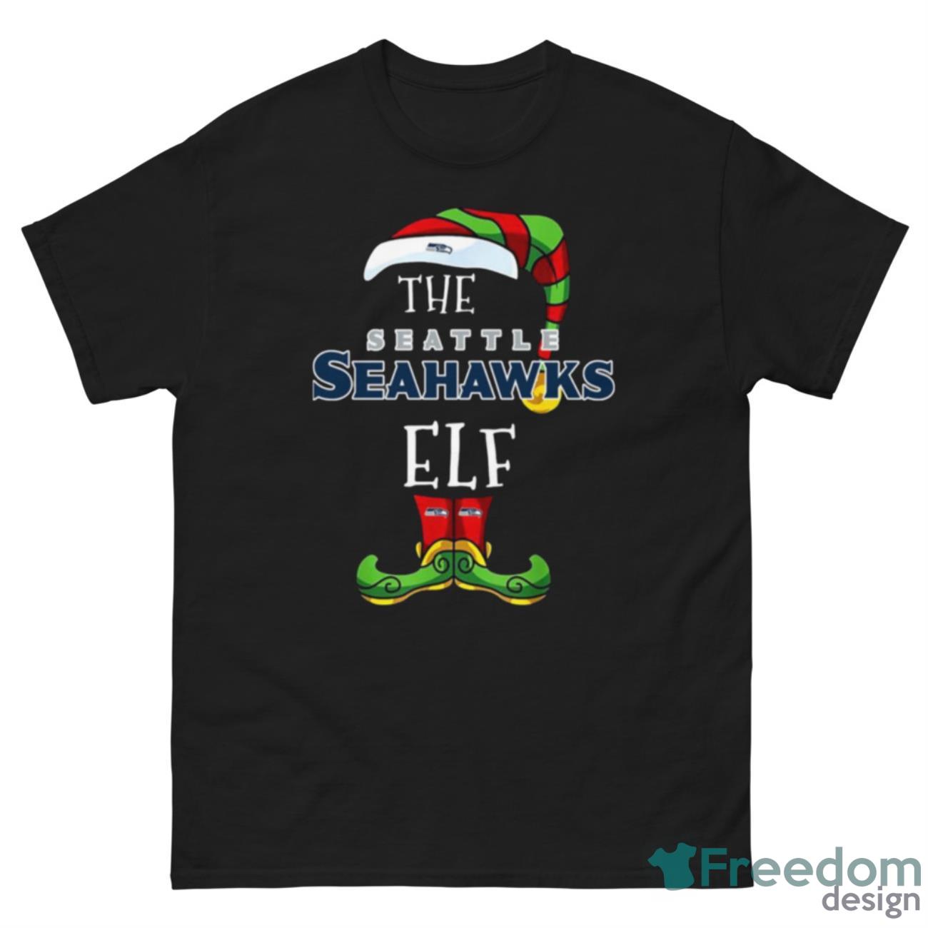 Seattle Mariners Christmas ELF Funny MLB Long Sleeve T-Shirt