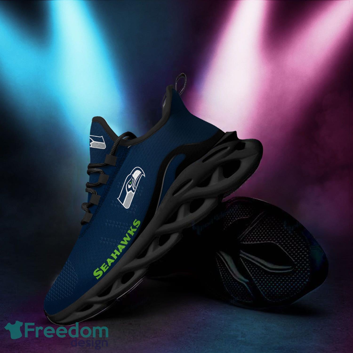 Seattle Seahawks Max Soul Shoes Clunky Sneakers Sport Gift For Men Women Product Photo 1