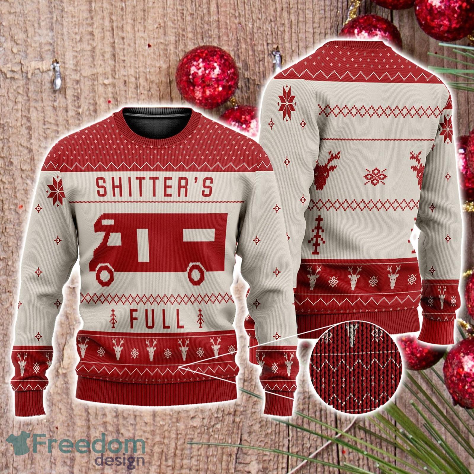 Shitters Full 3D All Over Printed Christmas Ugly Sweater Men And Women Gift Product Photo 1