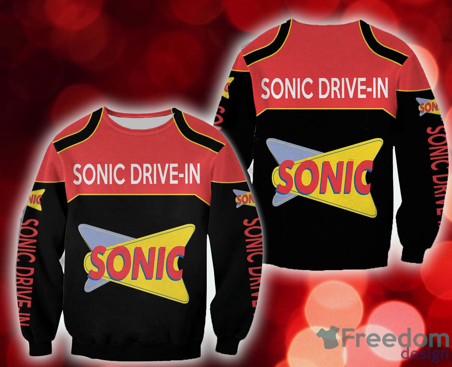 sonic drive in Hallelujah Christmas 3D Sweatshirt AOP Gift For Men And Women - sonic drive in Hallelujah Christmas 3D Sweatshirt AOP Gift For Men And Women