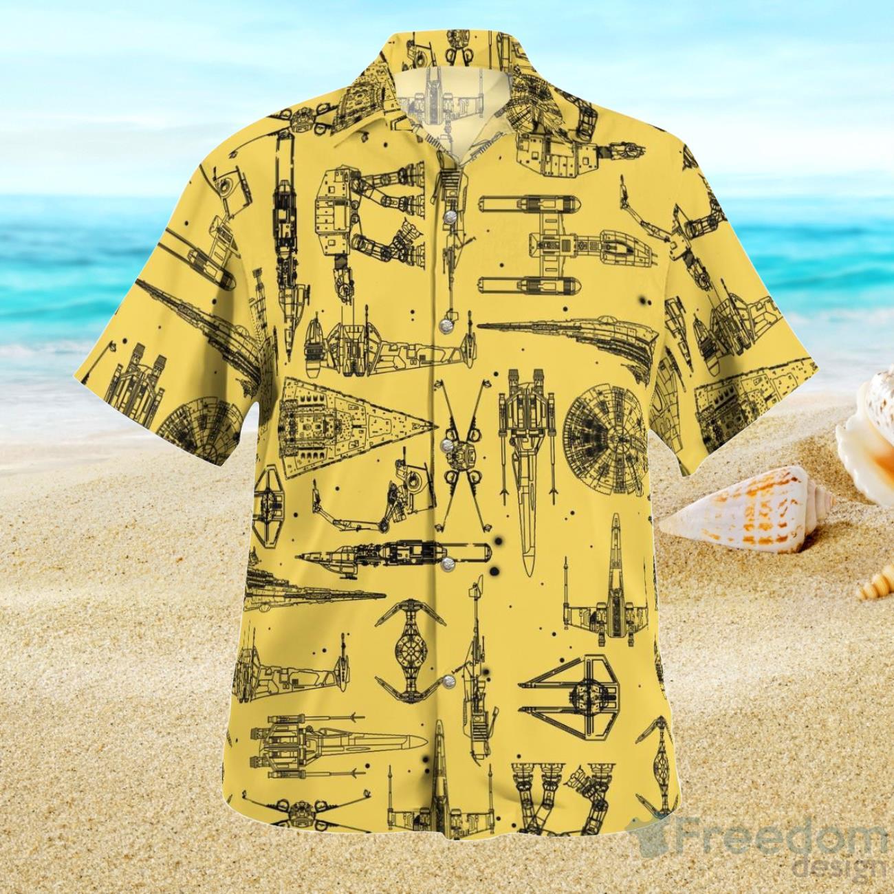 Stormtrooper Surfing Star Wars Hawaiian Shirt Summer Gift - Banantees